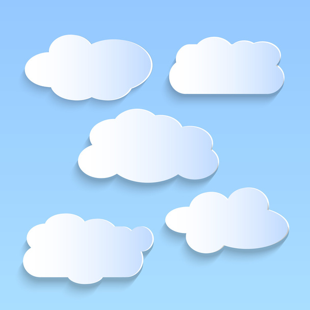 Illustration des nuages
 - Vecteur, image
