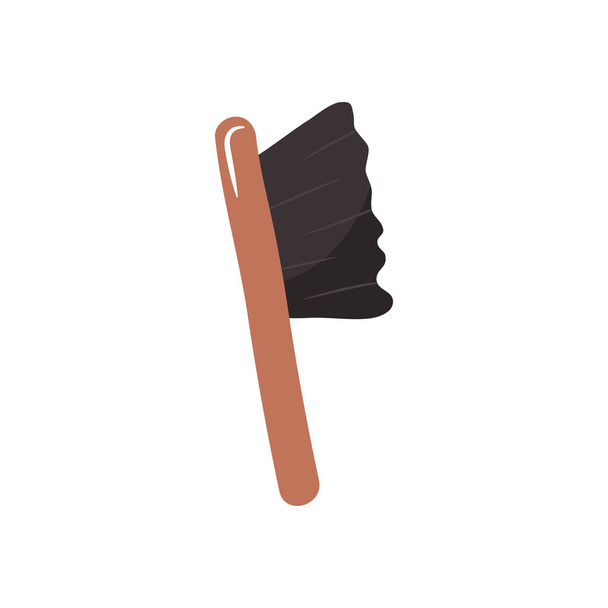 shoes brush icon, colorful design - ベクター画像