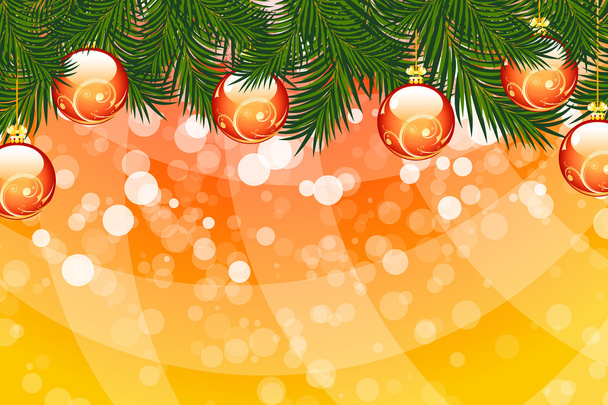 Christmas fir tree - Vector, Image