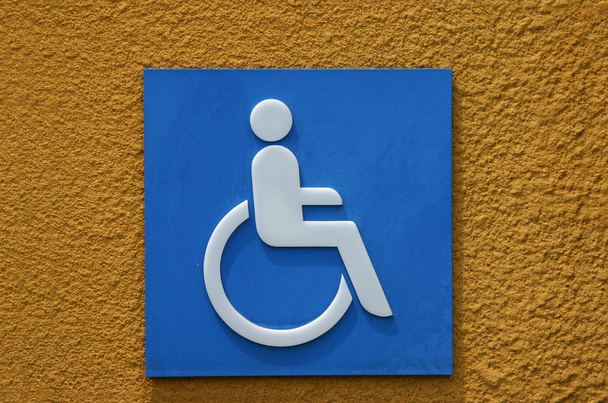 fogyatékkal élő jele - Fotó, kép