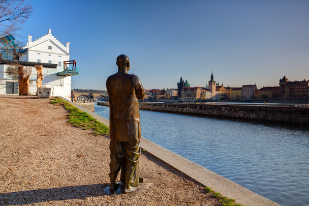 :Museum Kampa on the Vltava river banks. - Foto, imagen