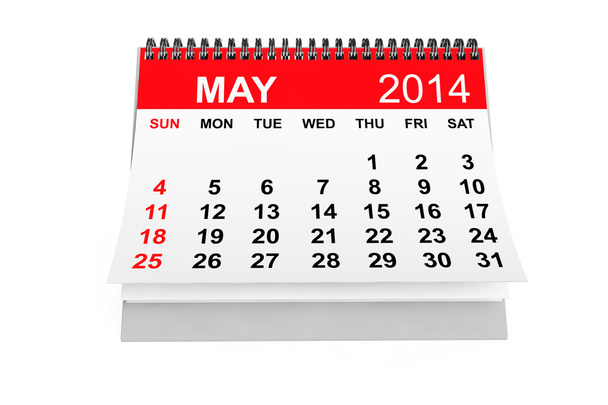 Calendar May 2014 - Photo, Image
