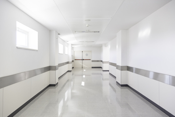 Hall of deep hospital - Photo, Image