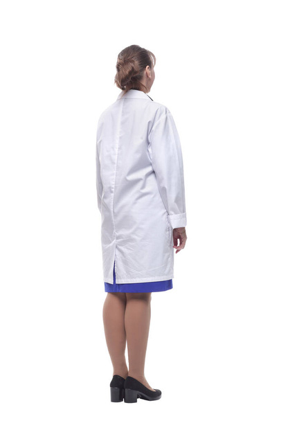 Female health care worker from the back - looking at something - Photo, Image