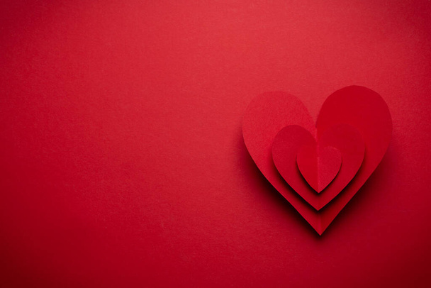 San Valentino romantico cuore di carta - Foto, immagini