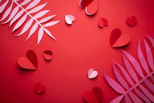 Flach lag romantische Valentinstag-Kulisse - Foto, Bild