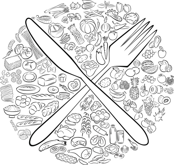 Foods - Vector, Image