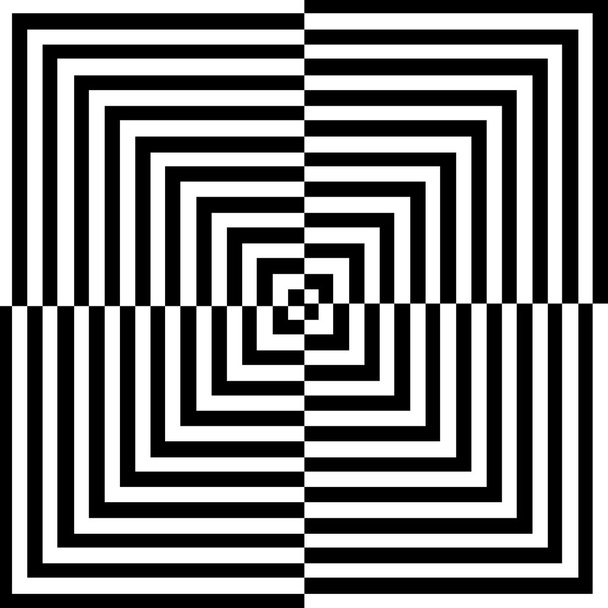 optische illusie achtergrond - Vector, afbeelding