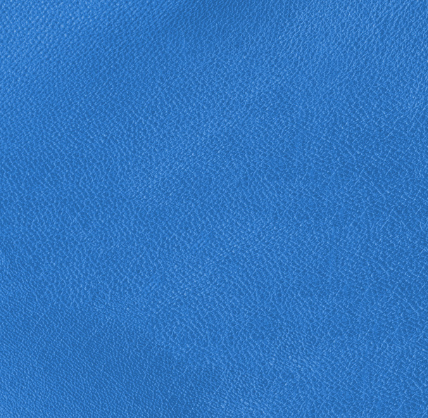 Blue leather texture - Foto, Imagem