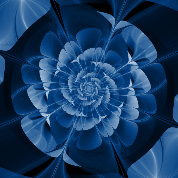 πολύχρωμο fractal λουλούδι φόντο - Φωτογραφία, εικόνα