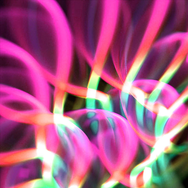 Abstract petal. Beautiful fractal background - Фото, зображення