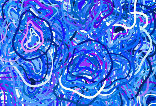 Rosa claro, fondo vector azul con formas abstractas. Ilustración con formas de degradado de colores en estilo abstracto. Fondo para un teléfono celular. - Vector, imagen