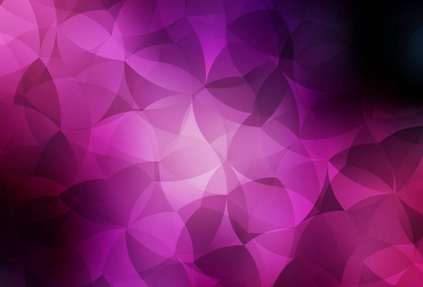 Tmavě fialová, růžová vektorová textura s abstraktními tvary. Jednoduchá barevná ilustrace s abstraktními tvary přechodu. Elegantní design tapet. - Vektor, obrázek