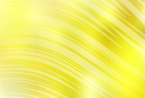 Luz Vetor amarelo layout embaçado abstrato. Ilustração colorida em estilo abstrato com gradiente. Fundo elegante para um livro de marca. - Vetor, Imagem
