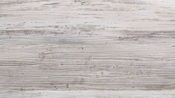トップビュー木製板パネルのヴィンテージの背景のための灰色の白い木のテクスチャ - 写真・画像
