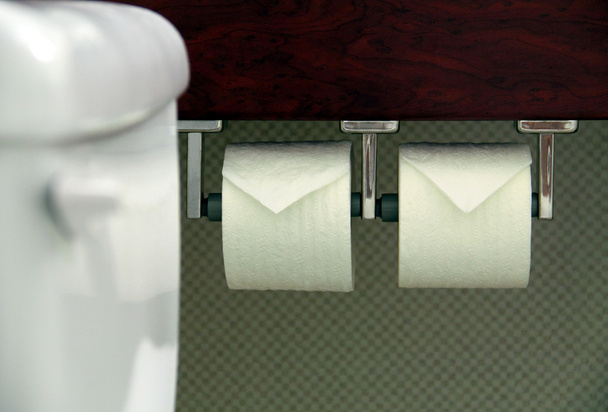 Role bílého toaletního papíru - Fotografie, Obrázek