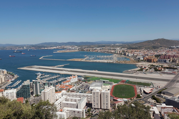 Gibraltar. Vista desde el Peñón de Gibraltar
. - Foto, imagen