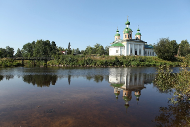 Olonets.Smolenskaya church. - Photo, Image
