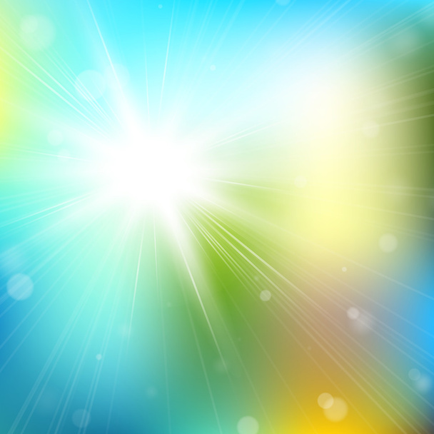 Abstract glowing background - Vector, Image