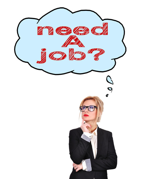 woman looking for work - Foto, imagen