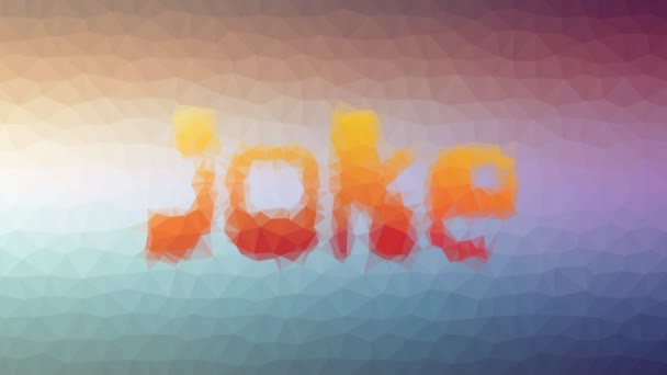 Joke fade tenco tesselated looping polygons - 映像、動画