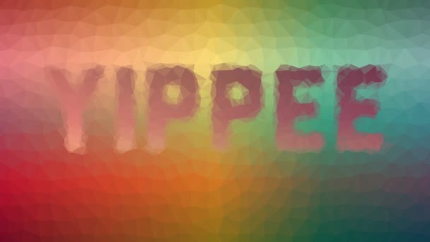 Yippee Appearing Technological Tessellating Looping Moving Triangles - Footage, Video