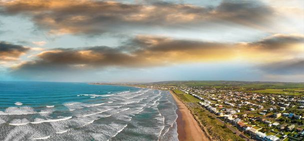 Middleton Beach, Dél-Ausztrália. Légi kilátás gyönyörű park. - Fotó, kép