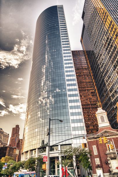 piękny widok wieżowca w Nowym Jorku - Zdjęcie, obraz