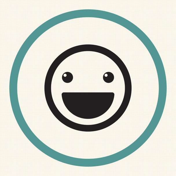 Icona del sorriso vettoriale
 - Vettoriali, immagini