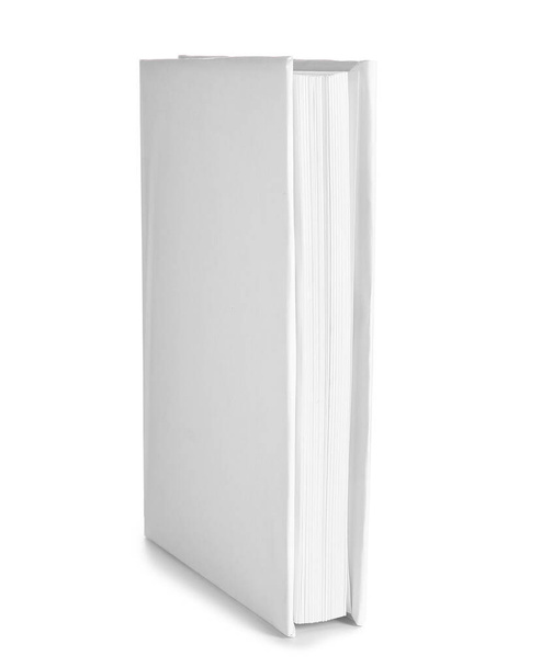 Livre blanc isolé sur fond blanc - Photo, image