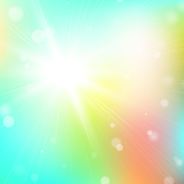 Abstract glowing background - Vector, Image