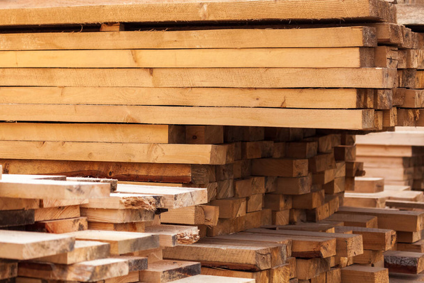 Tableros de madera, forro, tableros para obras de construcción - Foto, Imagen