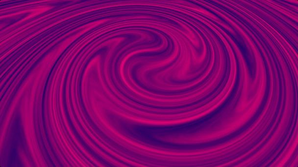 Tourbillon abstrait, généré par ordinateur. 3d rendu circulaire fusion des couleurs. Fond spirale du liquide - Photo, image