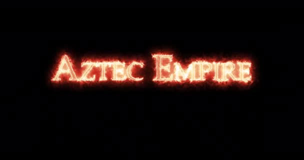 Impero azteco scritto con il fuoco. Ciclo - Filmati, video