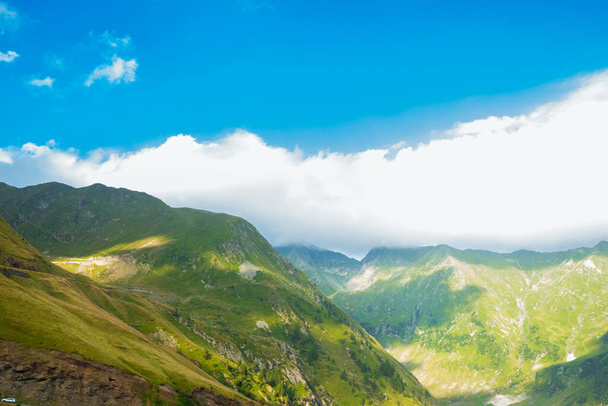 Montagnes Carpates Roumaines par une journée ensoleillée d'été - Photo, image