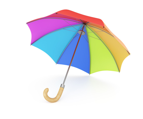 Colored umbrella - Foto, Imagen