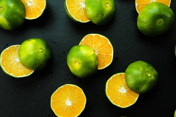 resh organic green Lime fruits - Фото, изображение