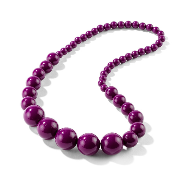 collar púrpura
 - Foto, Imagen