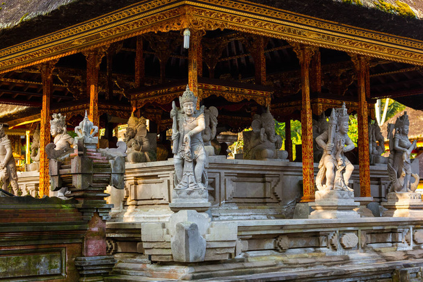 Tirta Empul Temple in Bali Island Indonesia - travel and architecture background - Photo, image