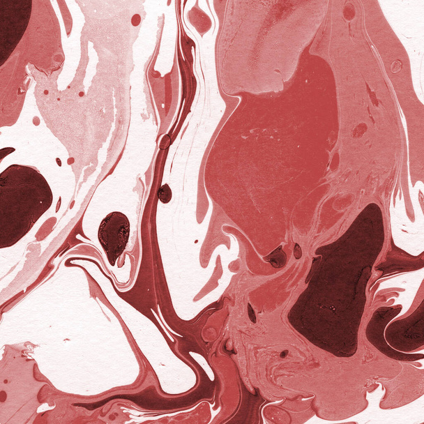 Marmorhintergrund mit Farbspritzern Textur - Foto, Bild