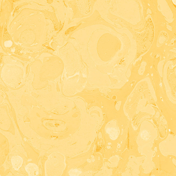 yellow marble texture, abstract paint wallpaper - Photo, Image