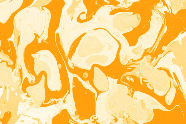 yellow marble texture, abstract paint wallpaper - Фото, зображення
