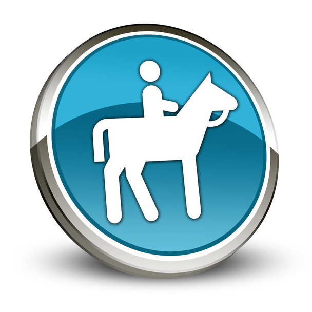Icon, Button, Pictogram Horse Trail - Foto, Imagem