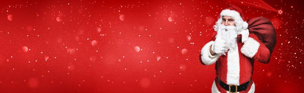 Открытки на Рождество, концепция дизайна Санта-Клауса. - Фото, изображение