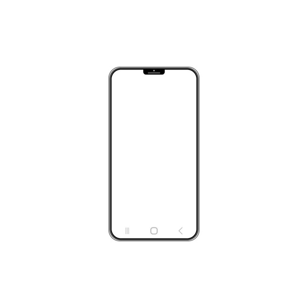 携帯電話のアイコンのロゴベクトルデザインイラスト - ベクター画像