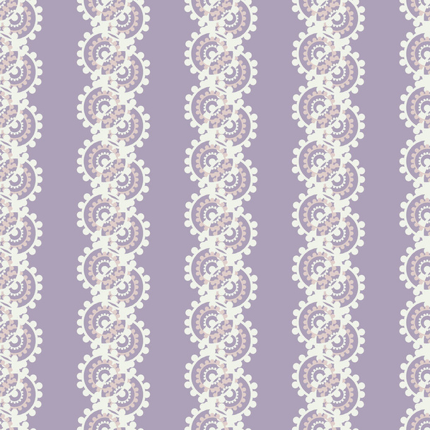 パステルパープルのシームレスベクトルパターン - ベクター画像
