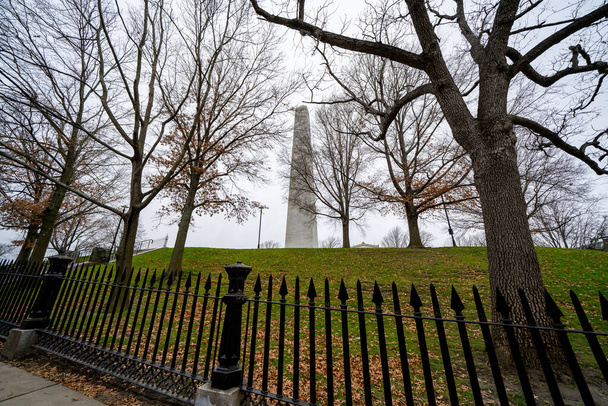 Bunker Hill Monument Boston MA EE.UU.  - Foto, Imagen
