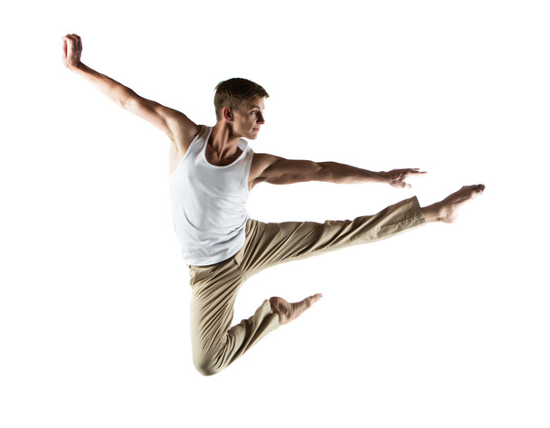 Caucasian male dancer - Foto, Imagem
