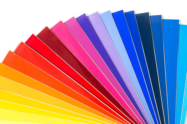 Guia de paleta de cores - Foto, Imagem