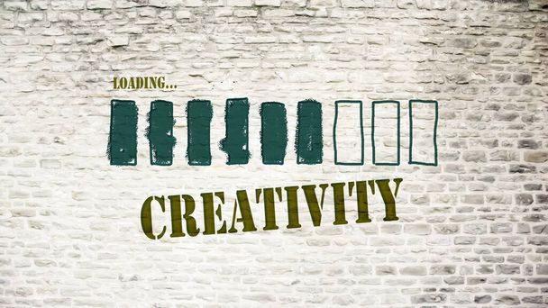 Ulica Podpisz drogę kierunku kreatywności - Zdjęcie, obraz